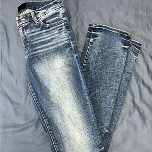 Buckle Black Straight Leg Denim Jeans